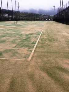 箕面キャンパス_20160713_058　テニスコート６面