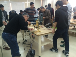 自助具製作風景１